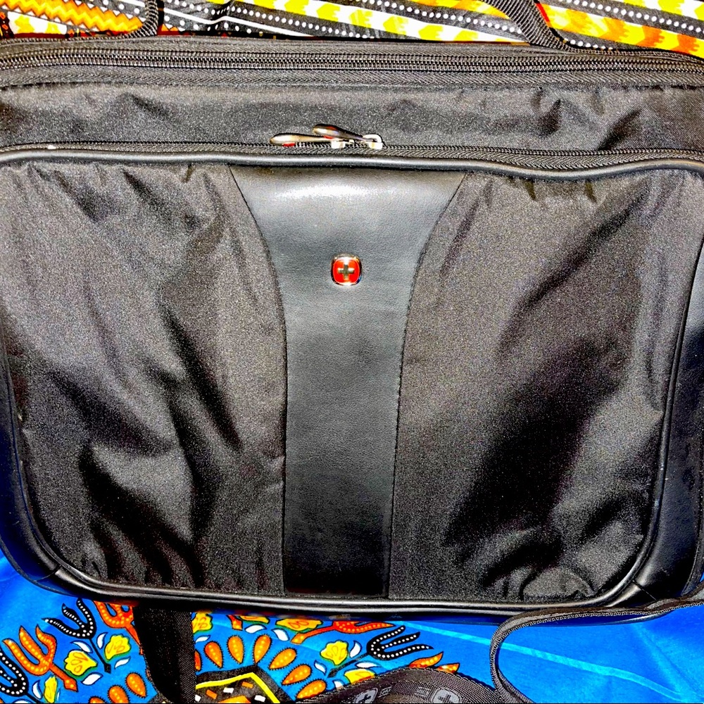 Swiss Gear Nylon/Leather Laptop Bag